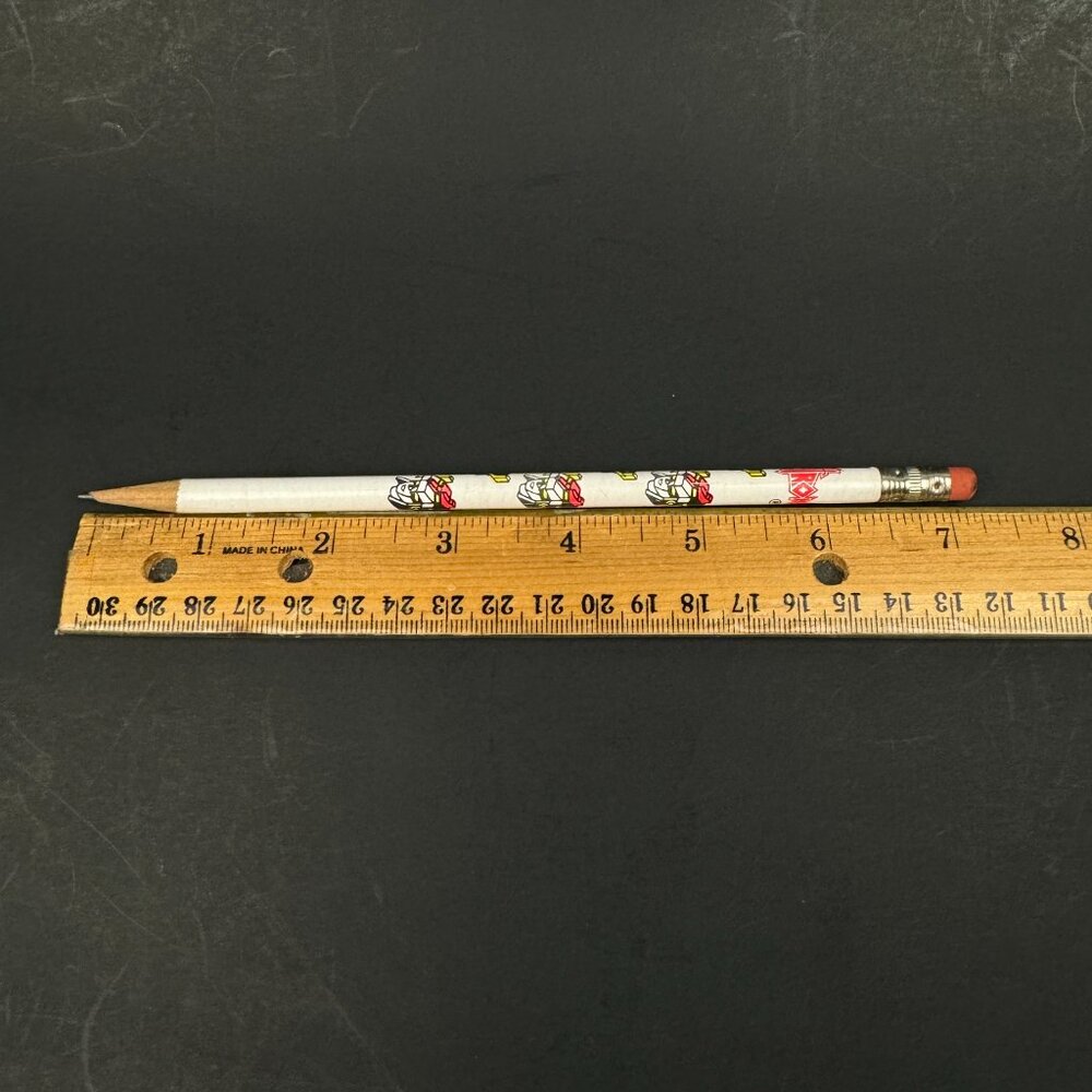 1 Vintage 1984 Voltron Defender of the Universe Used Sharpened‎ Wood Pencil READ